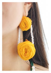 Osiris Yellow Rose Jewellery Set