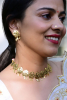 Padma Gold Tone Silver Necklace &amp; Earrings Set