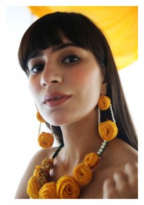 Osiris Yellow Rose Jewellery Set