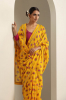 Rampur Yellow Chintz Saree