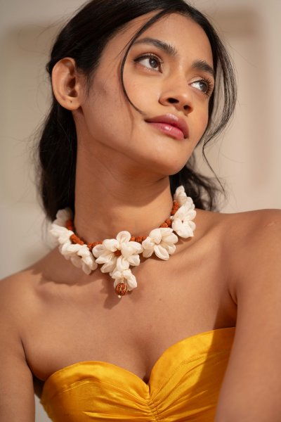 Malar Floral Necklace