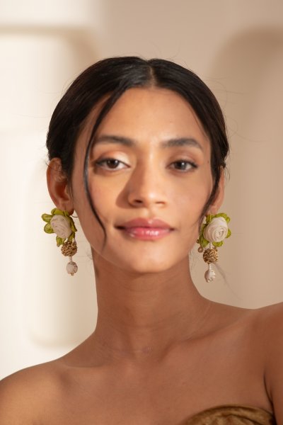 Deeya Floral Earrings