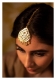 Morni Handmade Gold tone Silver Mangtikka