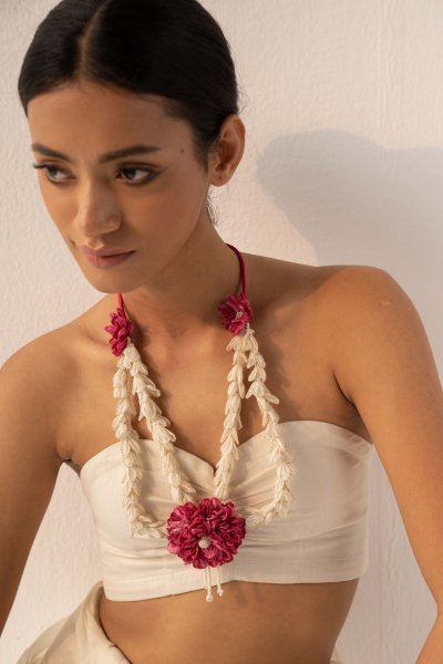 Aboli Floral Jewellery Set