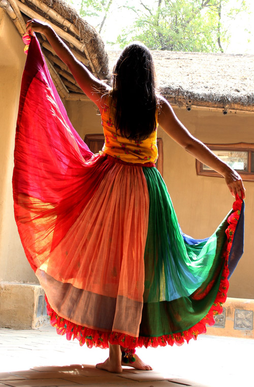 Mast Multicolor Ghagra Skirt