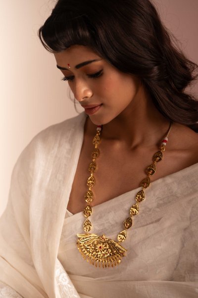 Sultana Gold Tone Necklace