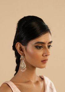 Mumtaz Handmade Silver Necklace & Earrings Set