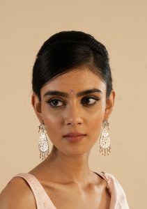 Mumtaz Handmade Silver Necklace & Earrings Set