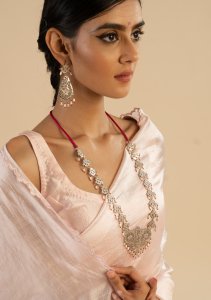 Mumtaz Handmade Silver Necklace & Earrings Set