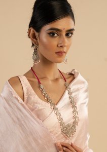 Mumtaz Handmade Silver Necklace & Earrings Set