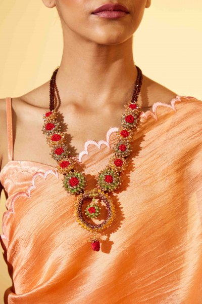 Rutuja Bead Jewellery Set