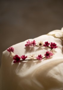 Sitar Pink Flower Hair Accessory