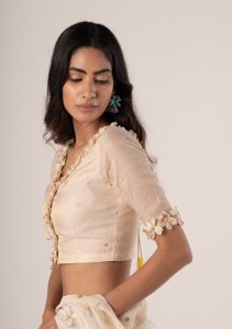 Shubho Ivory Blouse