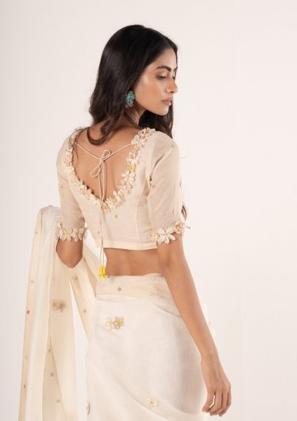 Shubho Ivory Blouse