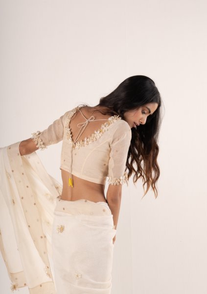 Shubho Ivory Blouse